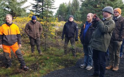 Day three – visit to Mógilsá and Heiðmörk