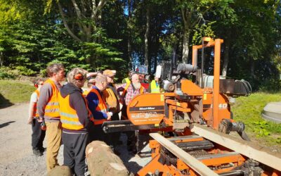 Third day of the workshop: Open air drying and a lot of practical work